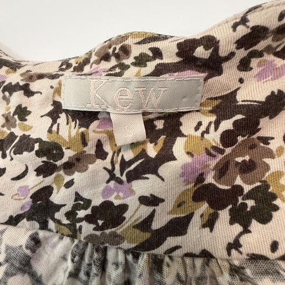 Kew London Floral Wrap Dress Small – Vintage Cottagecore Boho - Picture 5 of 5